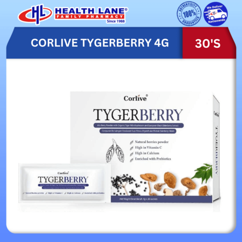 CORLIVE TYGERBERRY 4G X 30'S