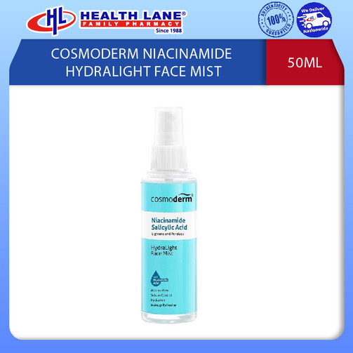 COSMODERM NIACINAMIDE HYDRALIGHT FACE MIST 50ML