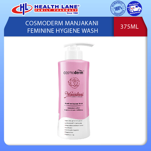 COSMODERM MANJAKANI FEMININE HYGIENE SABUN (375ML)