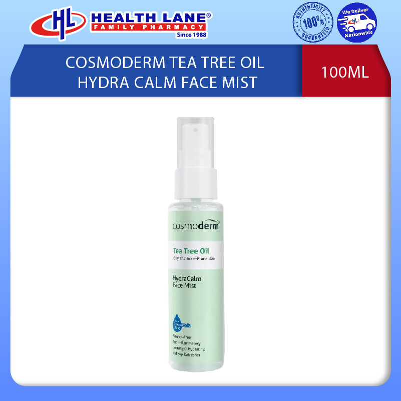 COSMODERM POKOK TEH MINYAK HYDRA CALM MUKA MIST 50ML