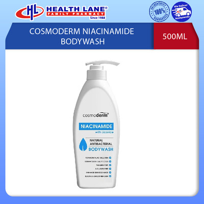 COSMODERM NIACINAMIDE BODYWASH 500ML