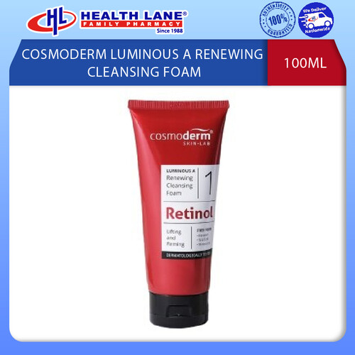 Cosmoderm Luminous A Renewing Cleansing Foam 100Ml