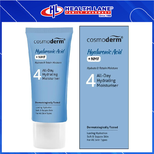 COSMODERM HYALURONIC ACID+NMF ALL DAY PEMOISTURISING 50ML