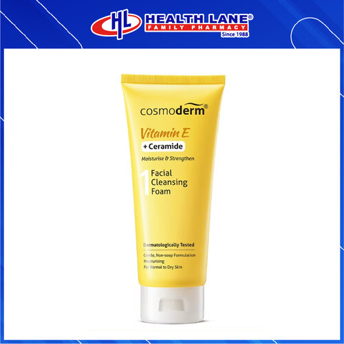 COSMODERM VIT E FACIAL CLEANSING FOAM 50ML