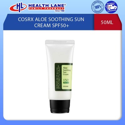 COSRX ALOE SOOTHING SUN CREAM SPF50+ (50ML)