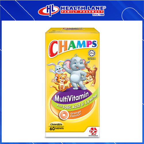 CHAMPS M LYSINE - ORANGE 60'S