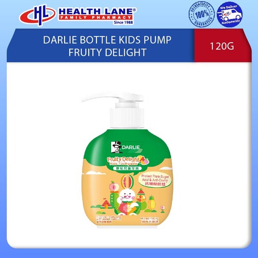 DARLIE BOTTLE KIDS PUMP FRUITY DELIGHT 120G