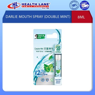 DARLIE MULUT  SPRAY DOUBLE PUDINA8ML