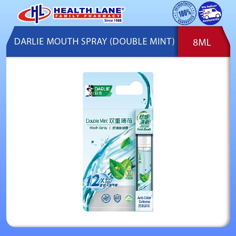 DARLIE MULUT  SPRAY DOUBLE PUDINA8ML