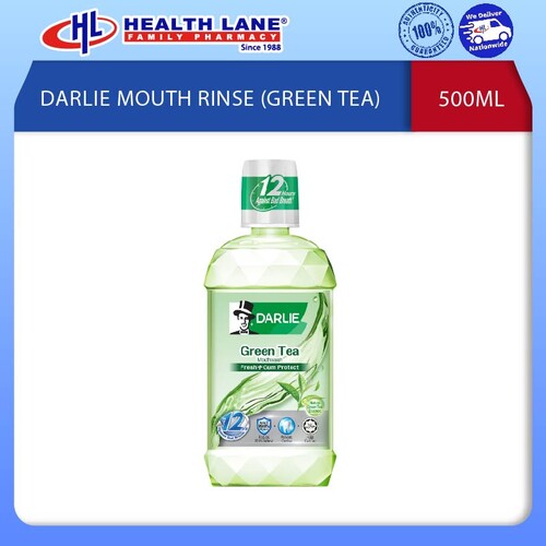 DARLIE MOUTH  RINSE GREEN TEA 500ML