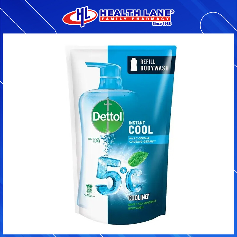 DETTOL SHOWER GEL COOL (REFILL) - 850ML  