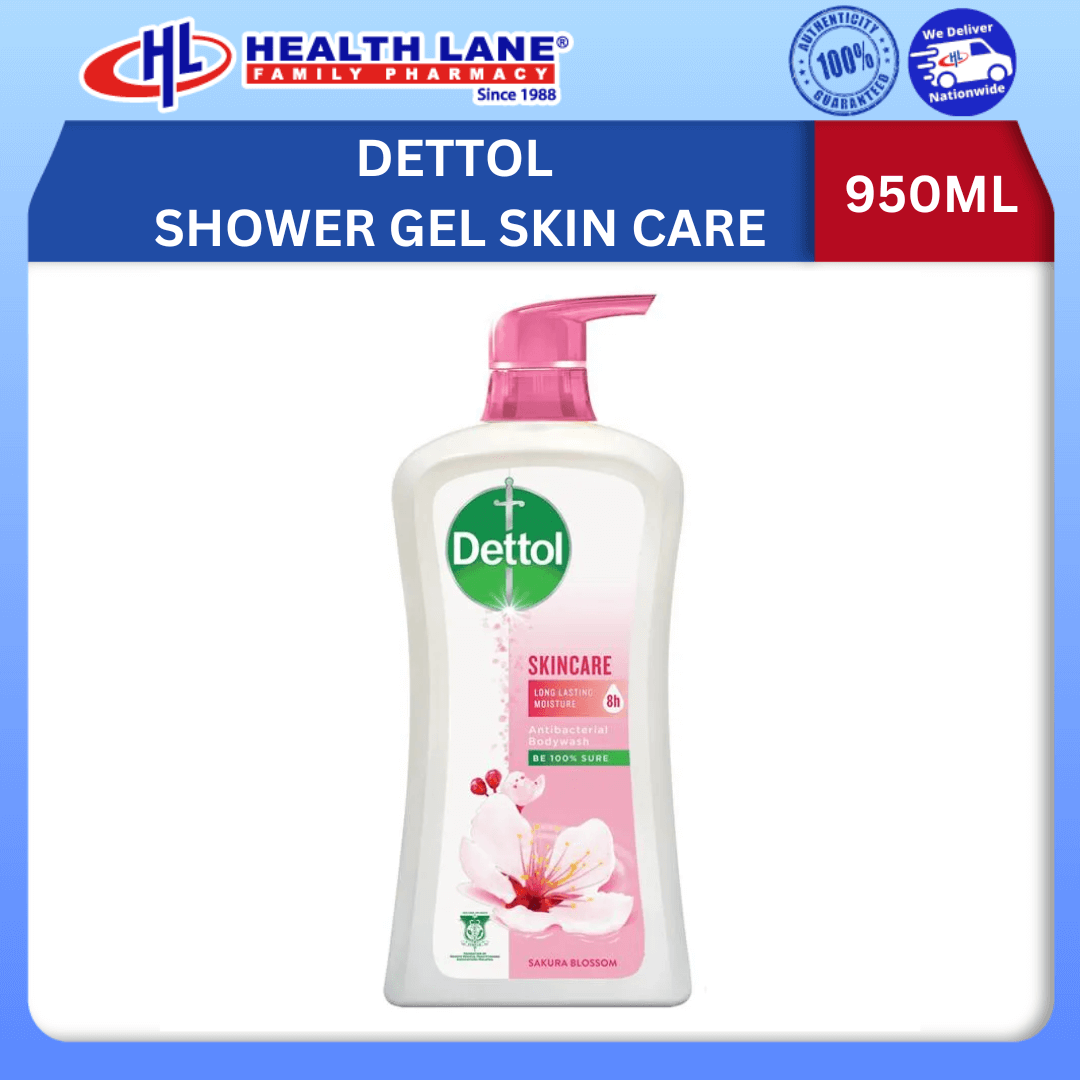 DETTOL SHOWER GEL SKIN CARE 950ML