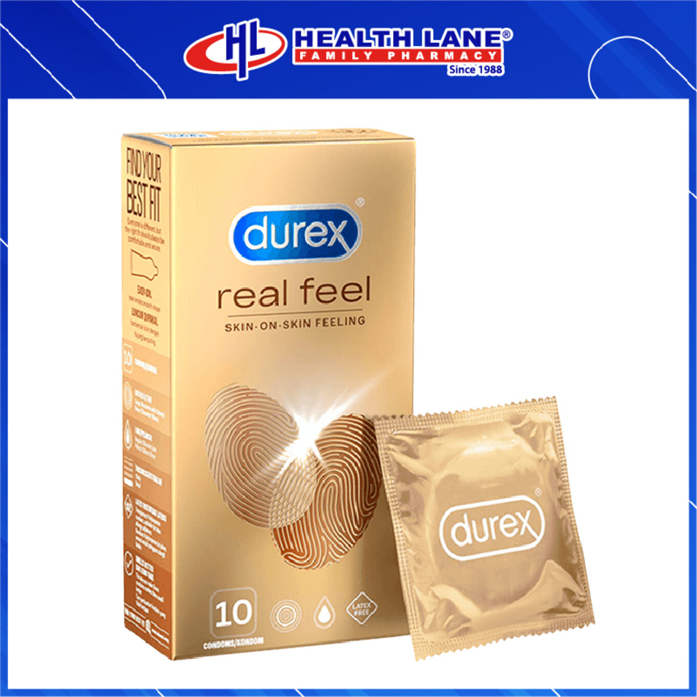 DUREX REAL FEEL 10'S