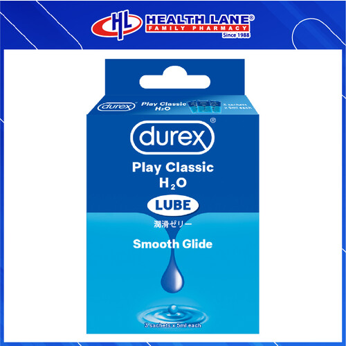 DUREX LUBE SACHET PLAY CLASSIC 5ML X3