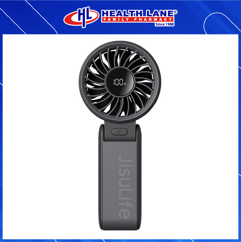 JISULIFE HANDHELD FAN LIFE7-50 - BLACK