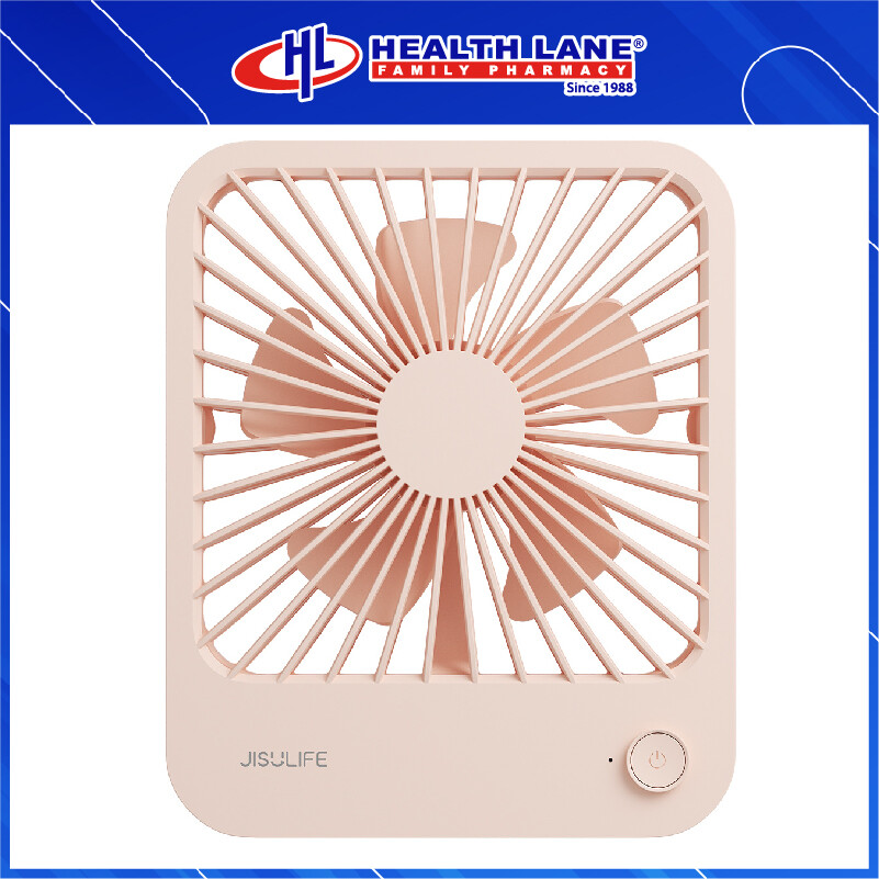 JISULIFE TABLE FAN FA26 -  PINK
