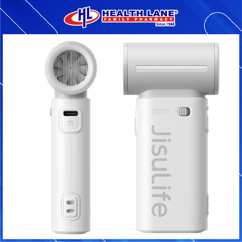 JISULIFE HANDHELD FAN LIFE9-36 - LIGHT GREY