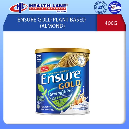 ENSURE GOLD PLANT BASED (ALMOND) 400G