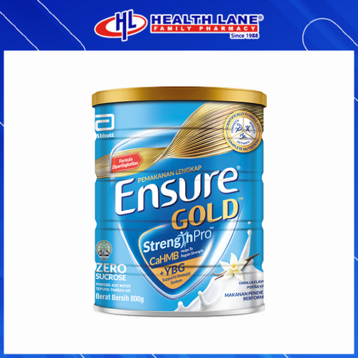 ENSURE ZERO SUCROSE VANILLA (800G)