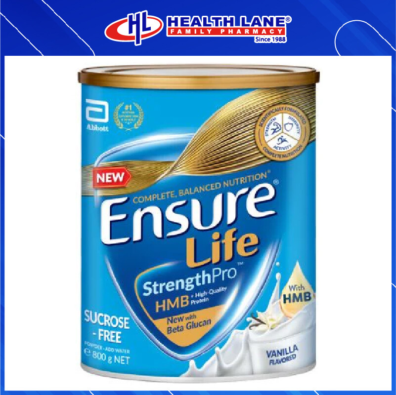 ENSURE ZERO SUCROSE VANILLA (800G)