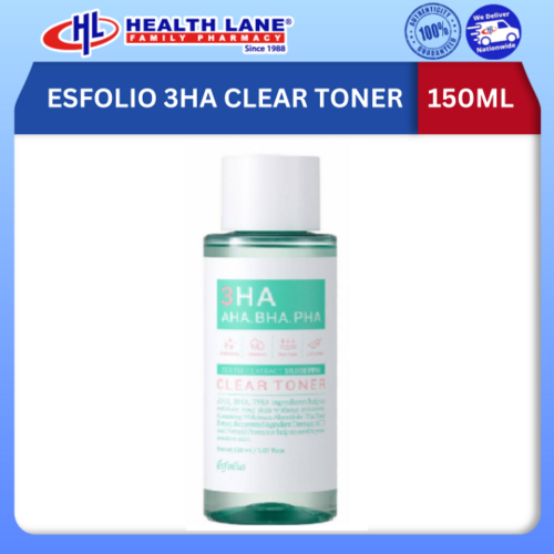 ESFOLIO 3HA CLEAR TONER 150ML