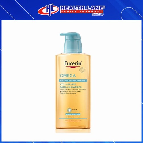 EUCERIN OMEGA ATO-CALMING BATH & SHOWER OIL 400ML EUCERIN OMEGA ATO-CALMING BATH & SHOWER OIL 400ML