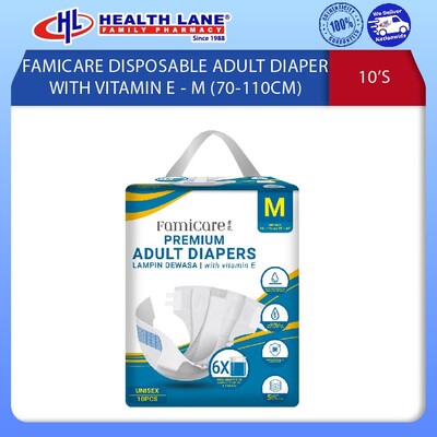 FAMICARE  LAMPIN DEWASA  DENGAN VIT E - M (10'S)