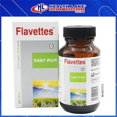 FLAVETTES DAILY PLUS 60'S