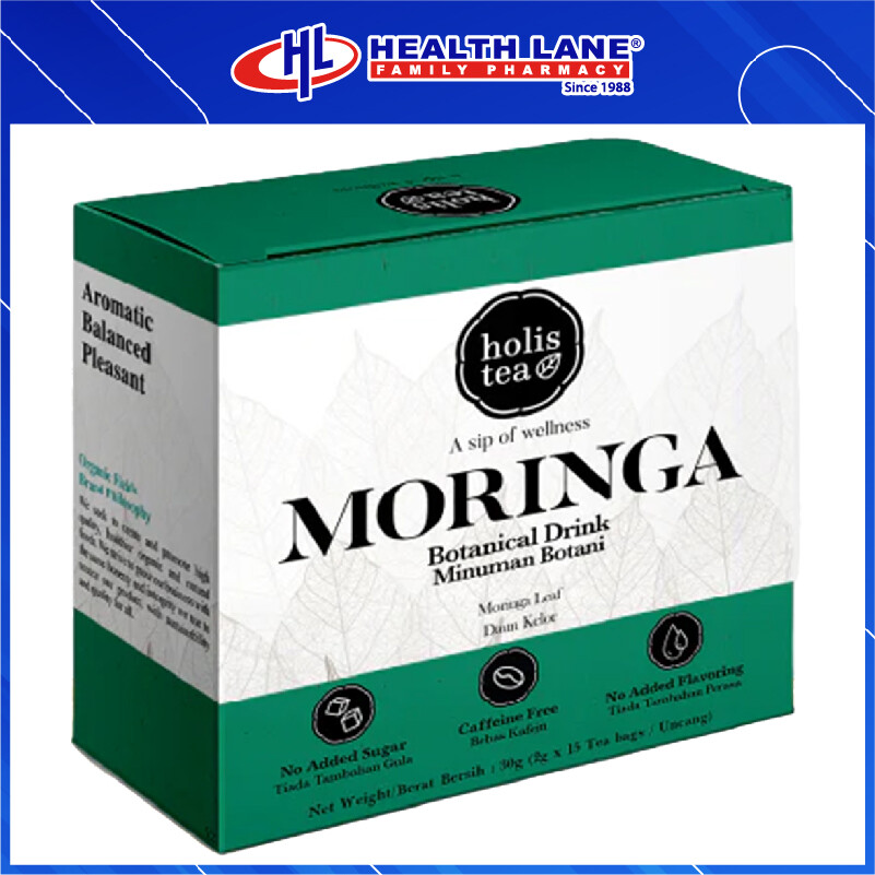 HOLISTEA MORINGA TEA 15'S