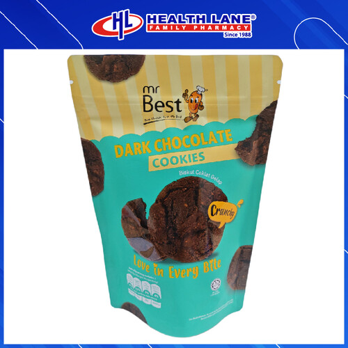 MR BEST DARK CHOCOLATE COOKIES 50G