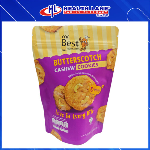MR BEST BUTTERSCOTCH CASHEW COOKIES 50G