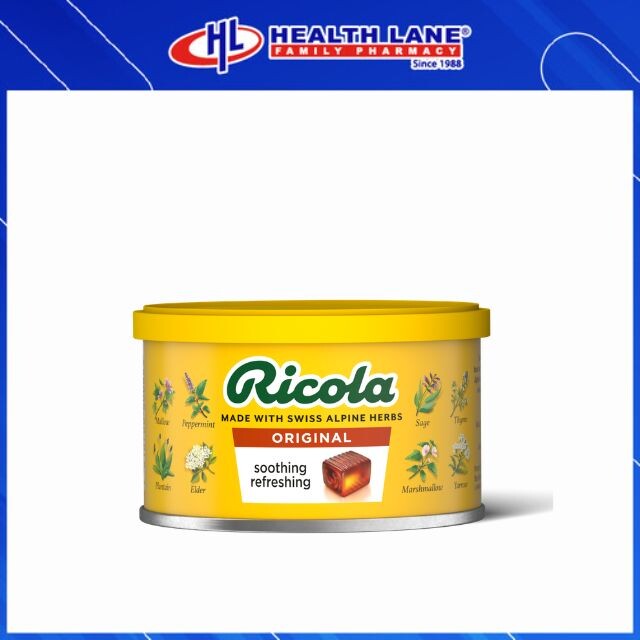 RICOLA LOZENGES ORIGINAL HERBS 100G