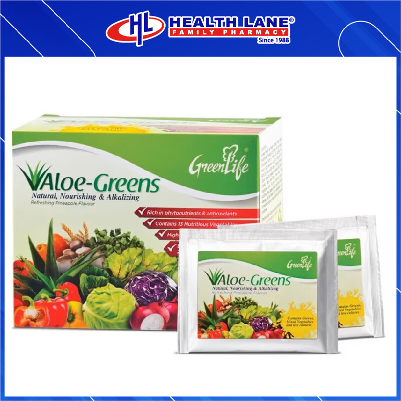 GREENLIFE ALOE GREENS (15'S)
