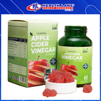 TAISHOU APPLE CIDER VINEGAR GUMMY (60'S)