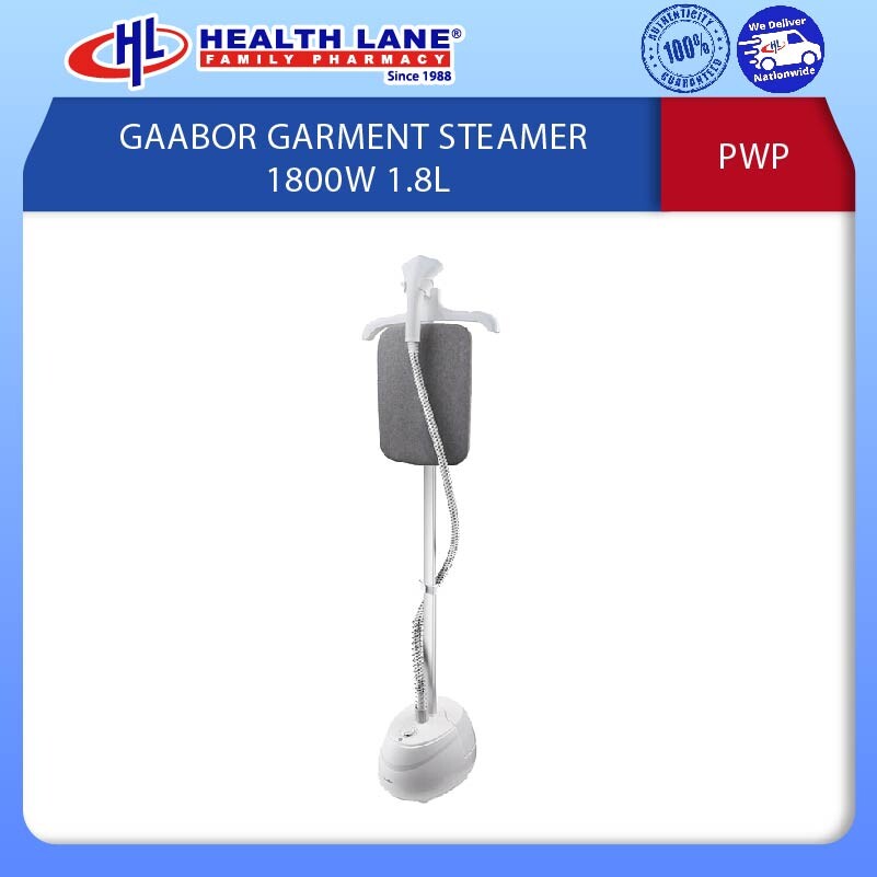 GAABOR GARMENT STEAMER 1800W 1.8L (PWP MIN SPEND RM50 STOREWIDE)