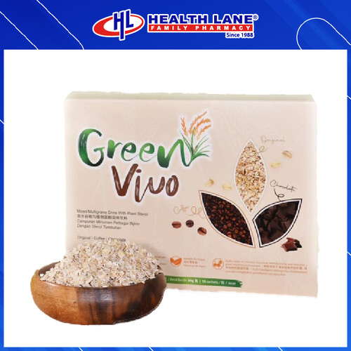 GREENVIVO MULTIGRAIN PLANT STEROL DRINK (ORIGINAL) - 30G X 15'S