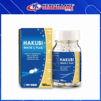 HAKUBI WHITE C PLUS 180'S