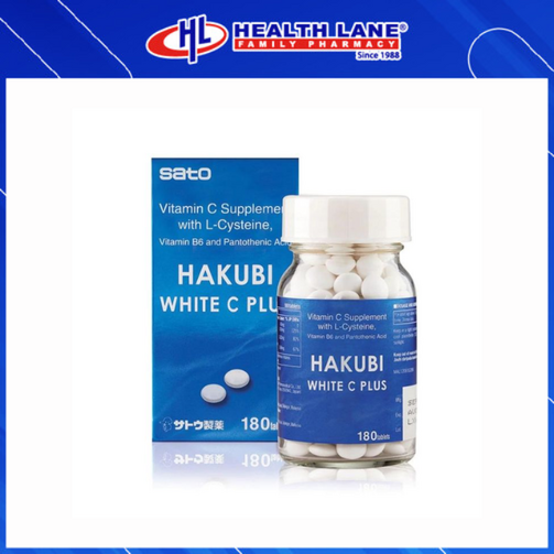 HAKUBI WHITE C PLUS 180'S