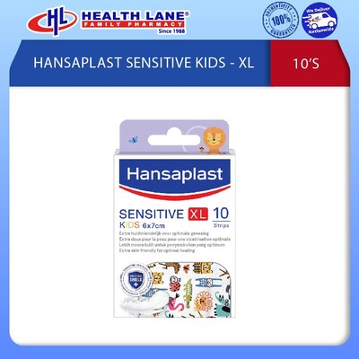 HANSAPLAST SENSITIVE KIDS - XL (10'S)