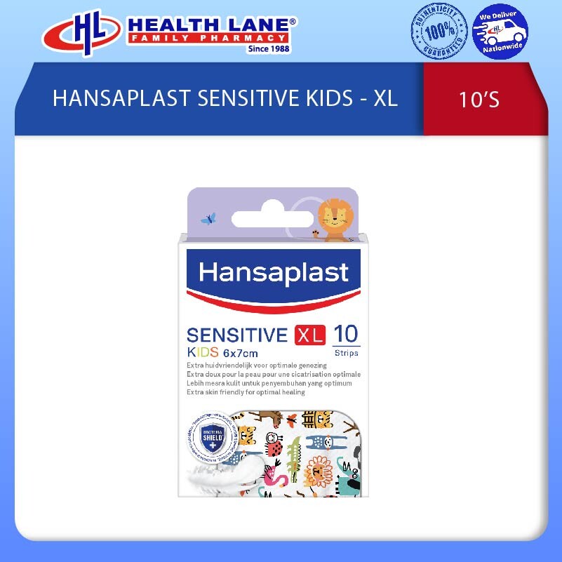 HANSAPLAST SENSITIVE KIDS - XL (10'S)