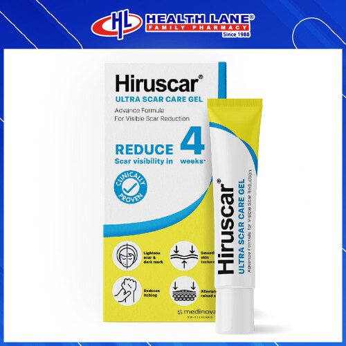 HIRUSCAR ULTRA CARE GEL PARUT 20G
