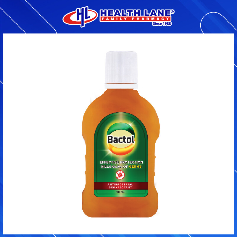 HLP BACTOL ANTIBACTERIAL DISINFECTANT MULTI-USE (100ML)