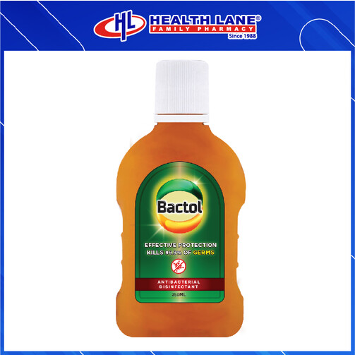 HLP BACTOL ANTIBACTERIAL DISINFECTANT MULTI-USE (250ML)