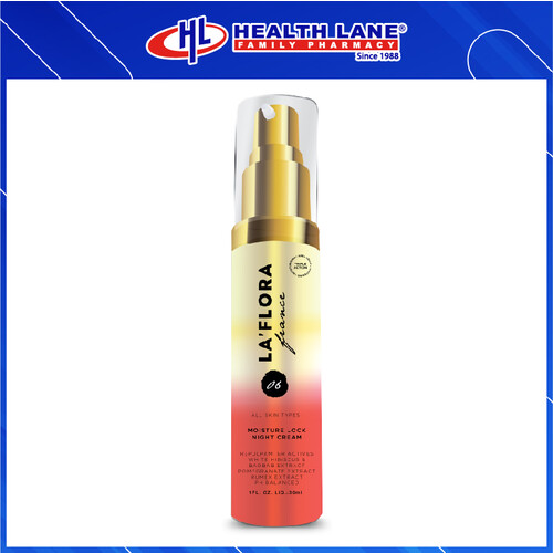 HLP LA' FLORA FRANCE MOISTURISING LOCK CREAM NIGHT (30ML)