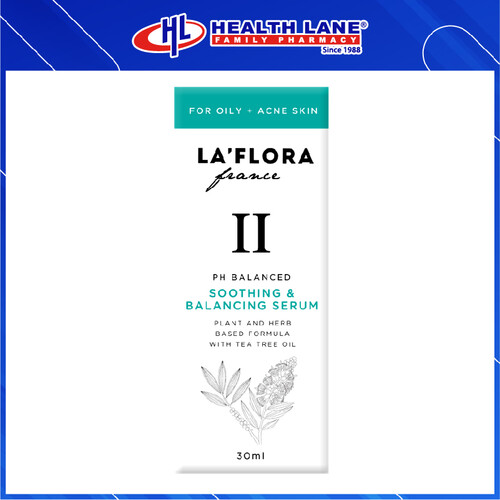 HLP LA' FLORA SOOTHING & BALANCING SERUM- ACNE (30ML)