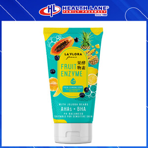 HLP LA FLORA FRUIT ENZYME FACIAL CLEANSING SCRUB (170G)