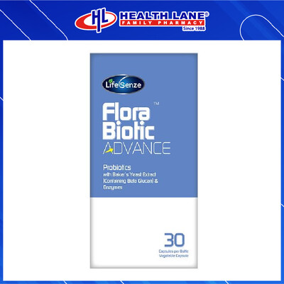 HLP LIFESENZE FLORA BIOTIC ADVANCE CAPSULE (30'S)