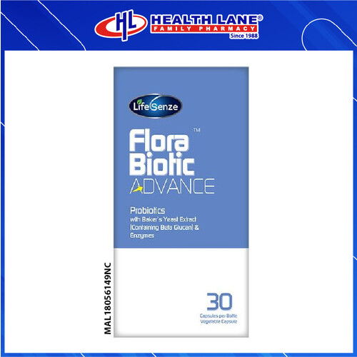 LIFESENZE FLORA BIOTIC ADVANCE CAPSULE (30'S)