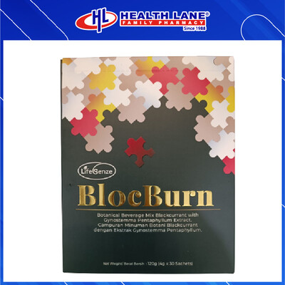 HLP LIFESENZE BLOCBURN SACHET (30'S)