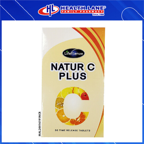 LIFESENZE NATUR C PLUS 1000MG (30'S)